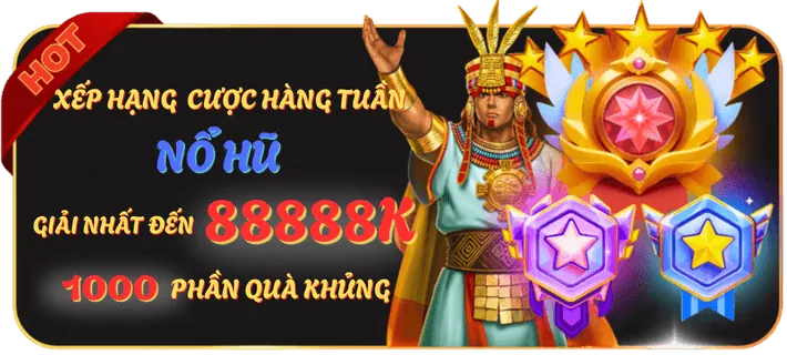 Hình ảnh thế giới nổ hũ và bắn cá, với các biểu tượng máy slot và sinh vật biển